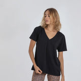 T-shirt Aura en coton Yin